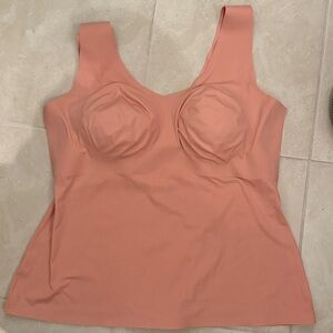 Knix luxlift Vneck Tank - neutral pink